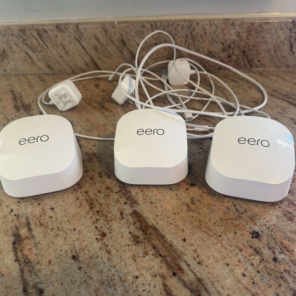 Amazon eero 6+ Mesh Wi-Fi 6 System (3-pack)
